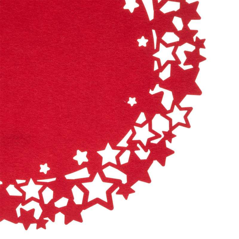 Set de table Etoile feutrine 38 cm à prix grossiste - set de table à prix de gros