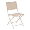 Lot de 4 chaises de jardin pliantes Modula lin et argile - chaise de jardin à prix de gros Lot de 4 chaises de jardin pliantes Modula lin et argile - chaise de jardin à prix de gros
