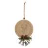 Sujet de noël boule plate cloche - Renne - Cloche à prix de gros