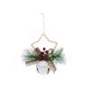 Sujet de Noël Forme Grelot - Grelot blanc/ étoile - Cloche à prix de gros Sujet de Noël Forme Grelot - Grelot blanc/ étoile - Cloche à prix de gros