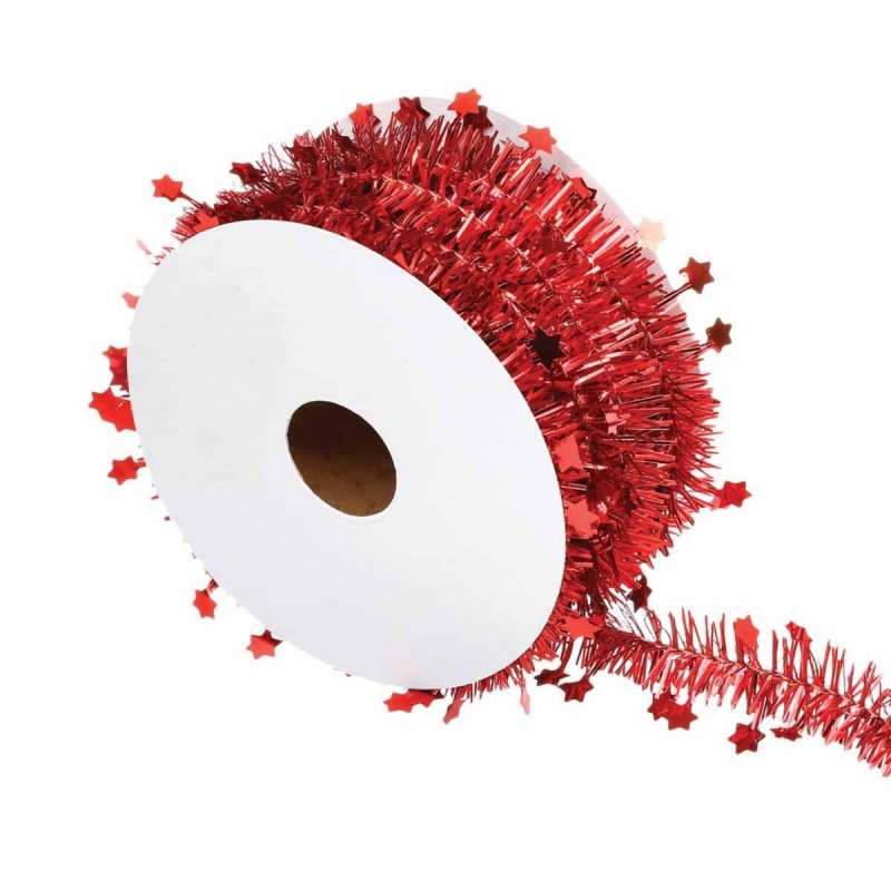 Guirlande de Noël Fine Etoile Rouleau 3m - guirlande de Noël à prix de gros