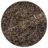 Assiette de présentation Colorama de Noël D33cm noir lignes or - Assiette à prix grossiste