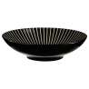 Assiette creuse Sun décorée D19cm en grès - Assiette à prix grossiste