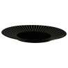 Assiette plate Sun décorée D27cm en grès - Assiette à prix de gros Assiette plate Sun décorée D27cm en grès - Assiette à prix de gros