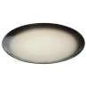 Assiette plate Jem D28cm noir argent - Assiette à prix de gros Assiette plate Jem D28cm noir argent - Assiette à prix de gros