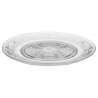 Assiette plate Renaissance D29cm en verre gravé - Assiette à prix grossiste Assiette plate Renaissance D29cm en verre gravé - Assiette à prix grossiste