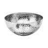 Saladier D24cm en inox martelé - Saladier à prix grossiste Saladier D24cm en inox martelé - Saladier à prix grossiste