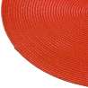Set de table tressé D38cm rouge - set de table à prix grossiste
