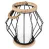 Lanterne filaire H19,5cm en métal - lanterne à prix grossiste