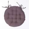 Galette de chaise ronde en coton - Chaise longue à prix grossiste Galette de chaise ronde en coton - Chaise longue à prix grossiste