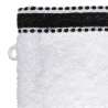 Lot de 2 gants de toilette Joia blanc 15x21cm - Gant de toilette à prix de gros