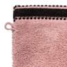 Lot de 2 gants de toilette Joia rose 15x21cm - Gant de toilette à prix grossiste Lot de 2 gants de toilette Joia rose 15x21cm - Gant de toilette à prix grossiste