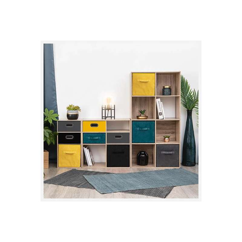 Boîte de rangement 31x31cm - bac de rangement à prix grossiste