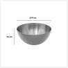 Saladier D19cm en inox - Saladier à prix de gros