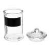 Bocal transparent H11,5cm en verre - Bocal à prix grossiste