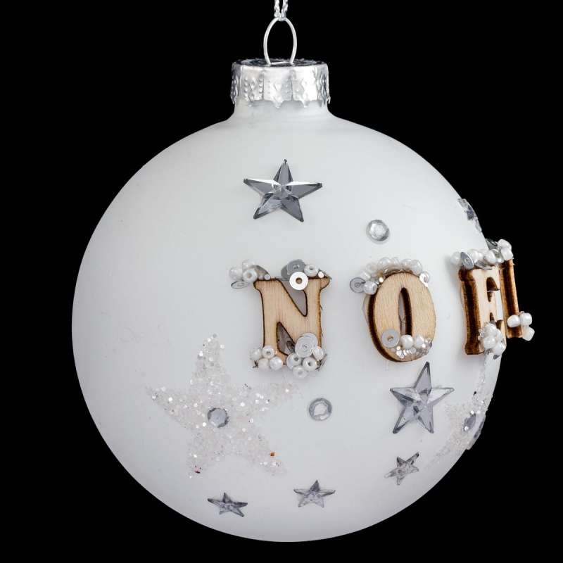 Boule de Noël Verre à prix de gros - Boule de Noël à prix grossiste
