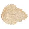 Set Table Feuille Doré 47 cm - set de table à prix de gros Set Table Feuille Doré 47 cm - set de table à prix de gros