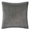 Coussin fourrure bouclé gris ardoise 45x45cm - Coussin à prix grossiste