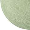 Set de table tressé D38cm olive - set de table à prix de gros