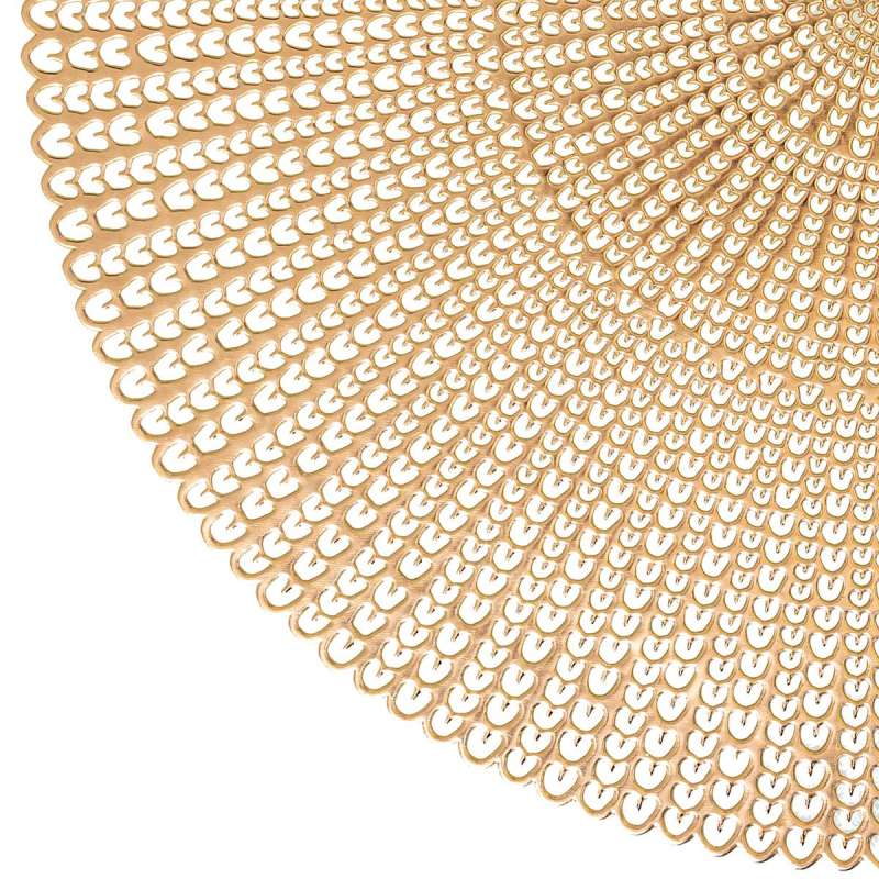 Set de table Délicatesse D41cm doré à prix de gros - set de table à prix grossiste