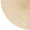 Set de table Délicatesse D41cm doré - set de table à prix grossiste Set de table Délicatesse D41cm doré - set de table à prix grossiste