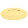 Assiette de présentation Colorama de Noël D33cm or - Dorée sans bordure - Assiette à prix de gros Assiette de présentation Colorama de Noël D33cm or - Dorée sans bordure - Assiette à prix de gros