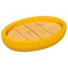 Porte-savon Modern Color jaune moutarde - porte-savon à prix de gros