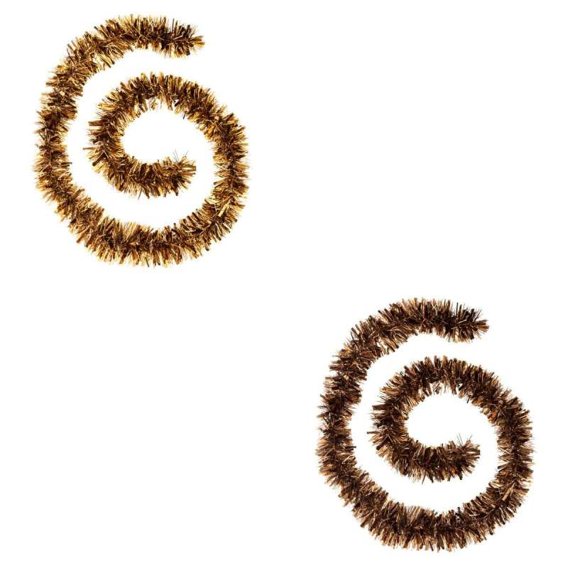 Guirlande de Noël Brillant Mate 100 x 6 x 2 M Bronze - Bronze - guirlande de Noël à prix grossiste