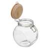 Bocal verre couvercle pin Wording 1,6L - Bocal à prix grossiste