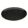 Assiette plate Loft D27cm noir - Assiette à prix grossiste