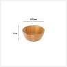 Saladier D15cm bambou - Saladier à prix de gros Saladier D15cm bambou - Saladier à prix de gros