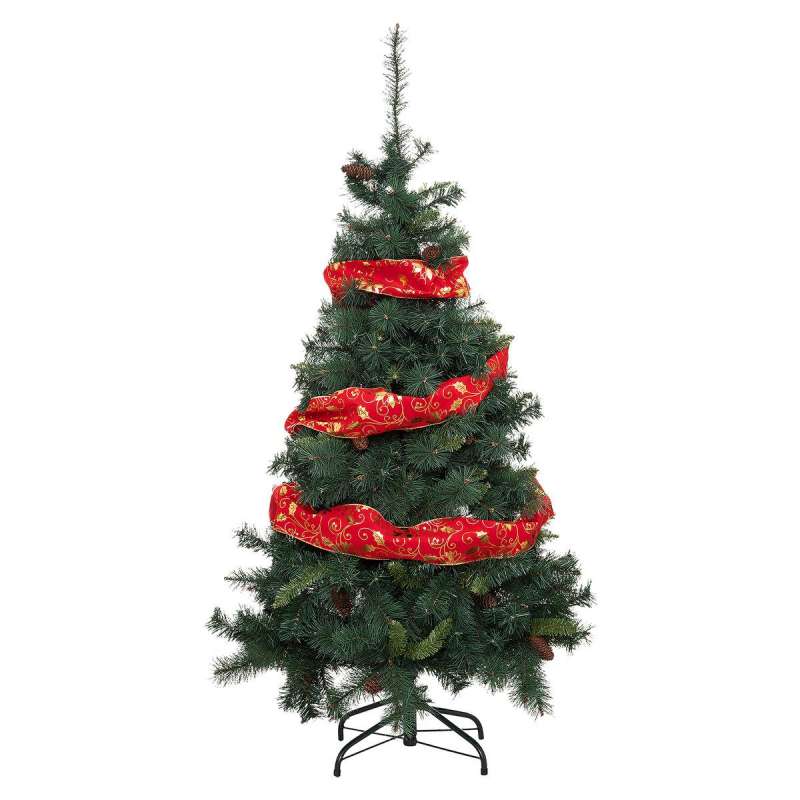 Guirlande de Noël ruban Poinsettia 12cmx5cm - guirlande de Noël à prix de gros