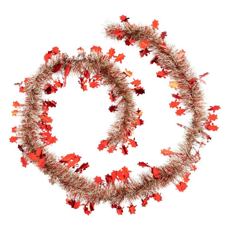 Guirlande de noël emboîté père noël 125 x 6 x 3 m soir noël à prix grossiste - guirlande de Noël à prix de gros