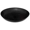 Assiette creuse Atelier D19cm noir - Assiette à prix de gros