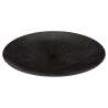 Assiette plate Atelier D27cm noir - Assiette à prix de gros