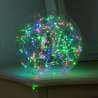 Guirlande lumineuse intérieur 2m multicolore 20 LED à piles - guirlande électrique à prix grossiste