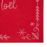 Set table Feutrine brode jaune 45x30 - set de table à prix de gros