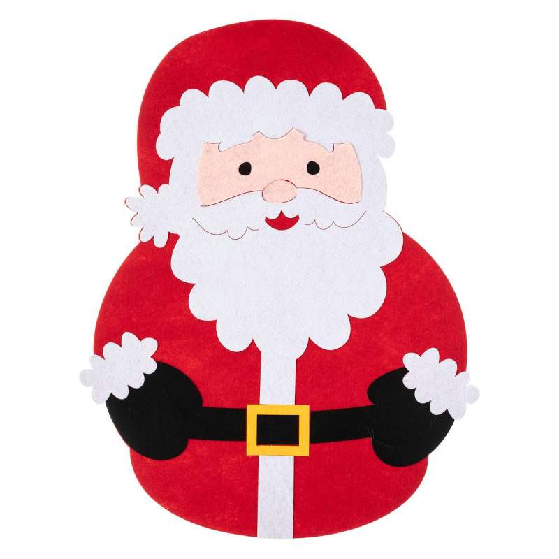 Set table père noël feutrine 50 x 38 cm à prix de gros - set de table à prix grossiste