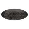 Assiette plate Vegy D27cm noir - Assiette à prix de gros Assiette plate Vegy D27cm noir - Assiette à prix de gros