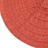 Set de table Olivia rouge D38cm - set de table à prix grossiste