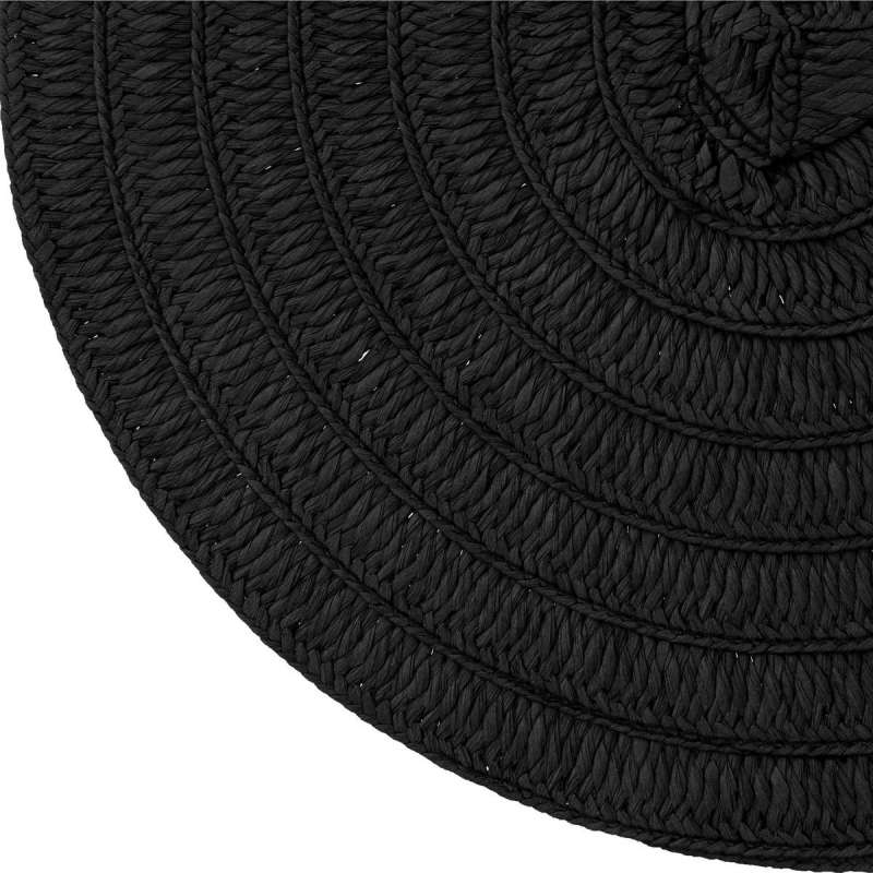 Set de table Olivia noir D38cm - set de table à prix de gros