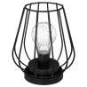Lampe Madi métal noir H17cm - Lampe à prix grossiste Lampe Madi métal noir H17cm - Lampe à prix grossiste