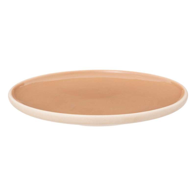 Assiette dessert Asma D20cm terracotta - Assiette à prix de gros