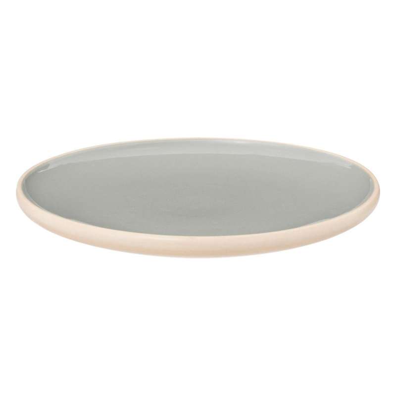 Assiette dessert Asma D20cm vert olive - Assiette à prix grossiste