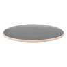 Assiette plate Asma D27cm gris - Assiette à prix grossiste
