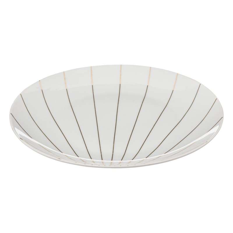 Assiette plate Le Collectionneur en céramique D27cm - Assiette à prix grossiste