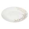 Assiette à dessert Bois de Rose en porcelaine D19cm - Assiette à prix de gros