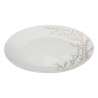 Assiette plate Bois de Rose en porcelaine D27cm - Assiette à prix grossiste