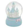 Boule à neige Château en résine verre D10cm bleu - boule à neige à prix grossiste