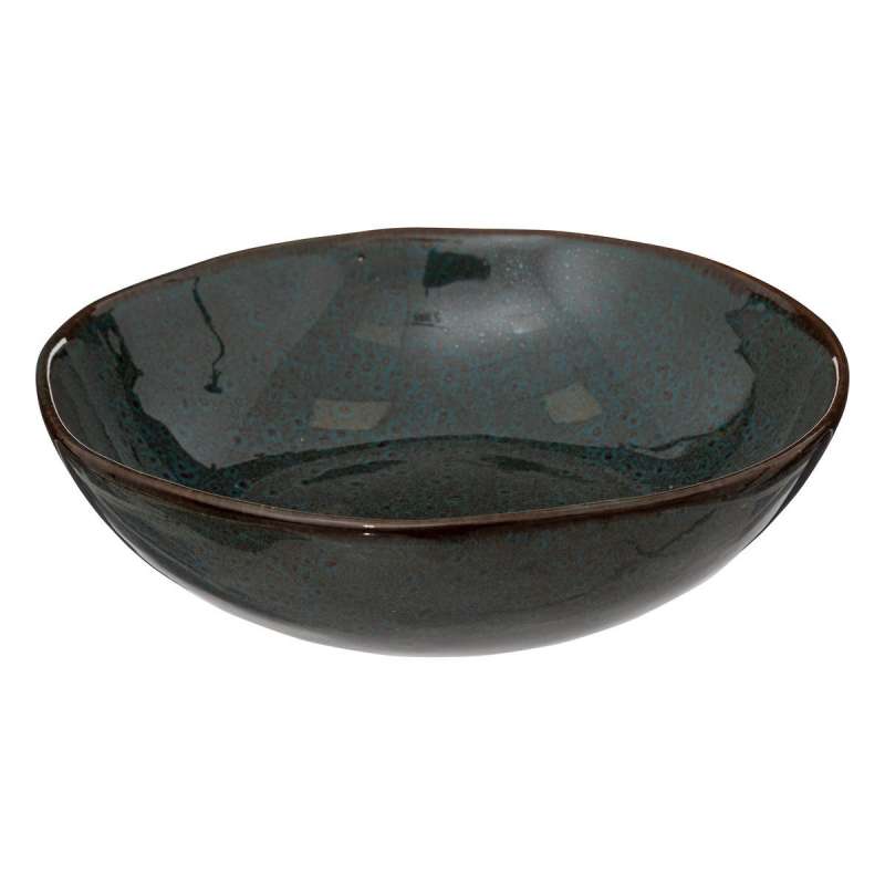 Assiette creuse Jade en céramique D19cm - Assiette à prix de gros